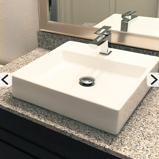 Designer Square Vanity Sinks
